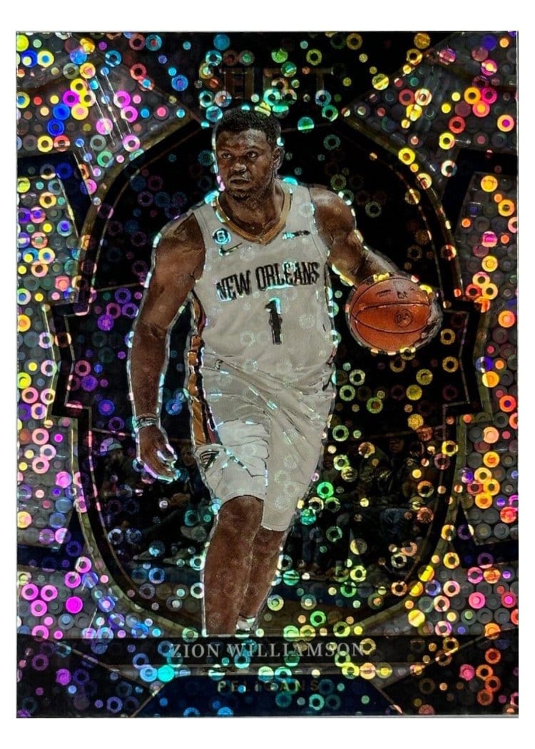 2022-23 Panini Select Base Set Zion Williamson #24 card