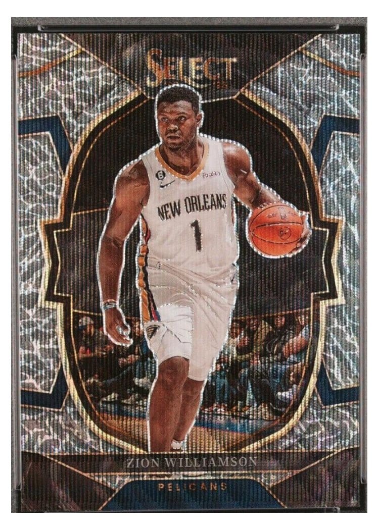 2022-23 Panini Select Base Set Zion Williamson #24 card