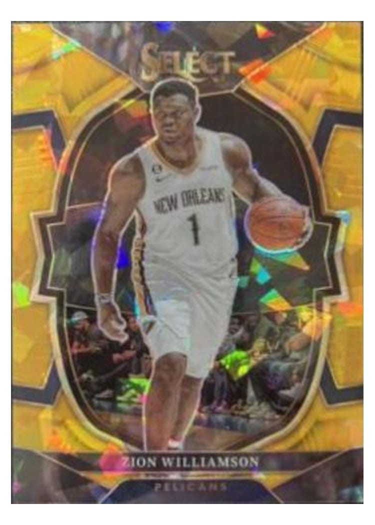 2022-23 Panini Select Base Set Zion Williamson #24 card