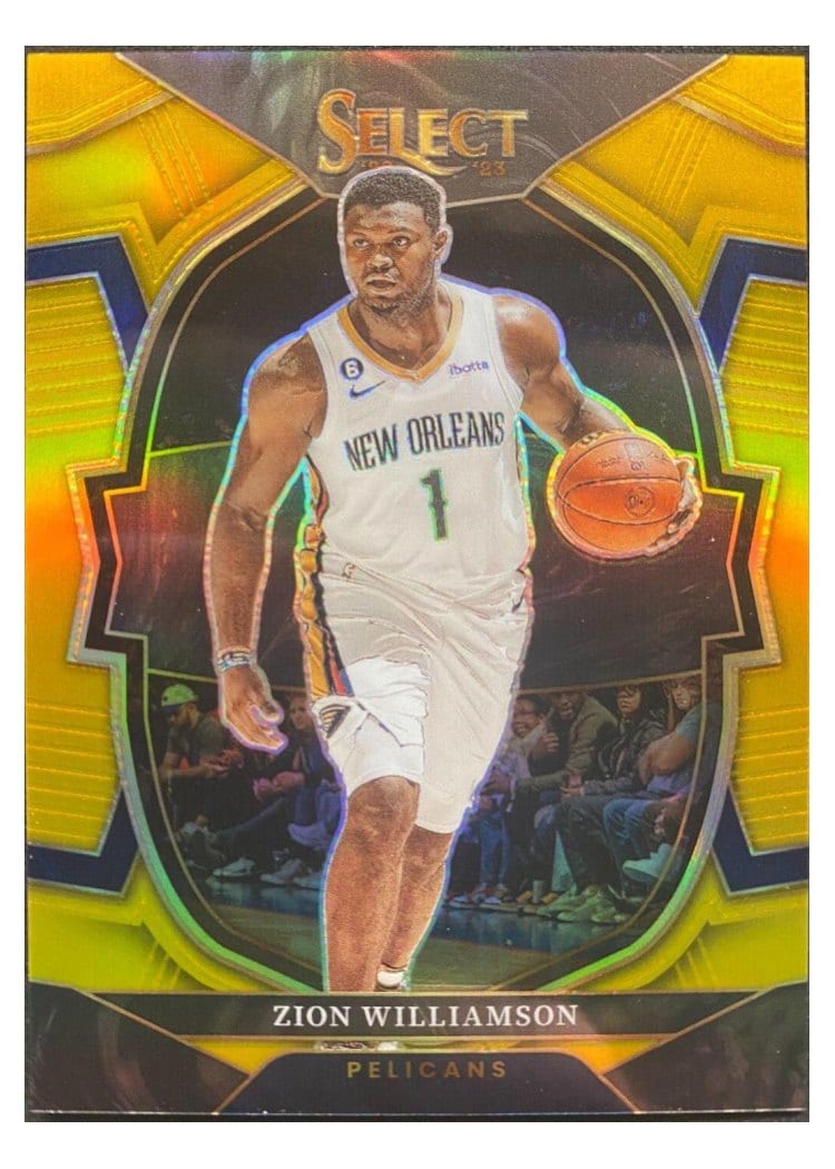 2022-23 Panini Select Base Set Zion Williamson #24 card
