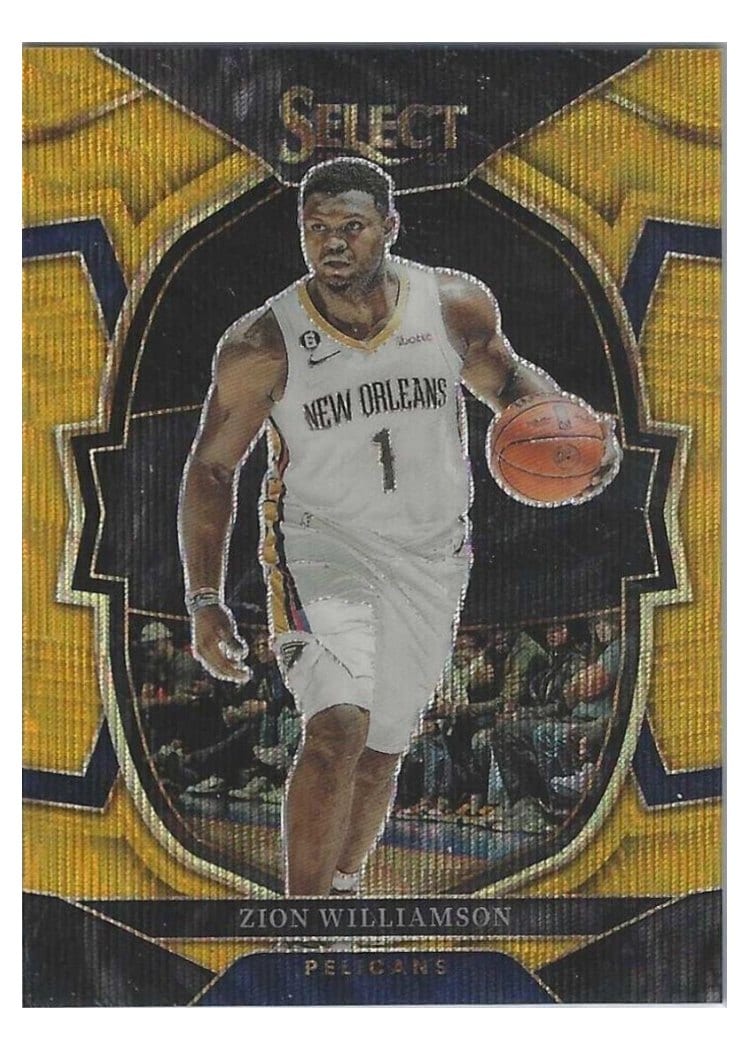2022-23 Panini Select Base Set Zion Williamson #24 card