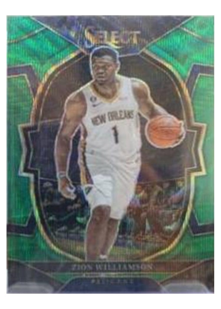 2022-23 Panini Select Base Set Zion Williamson #24 card