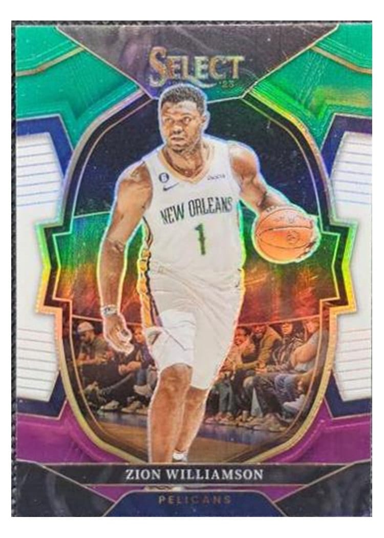 2022-23 Panini Select Base Set Zion Williamson #24 card