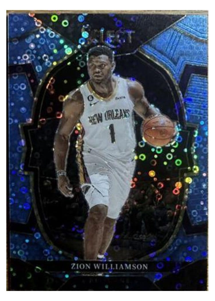 2022-23 Panini Select Base Set Zion Williamson #24 card