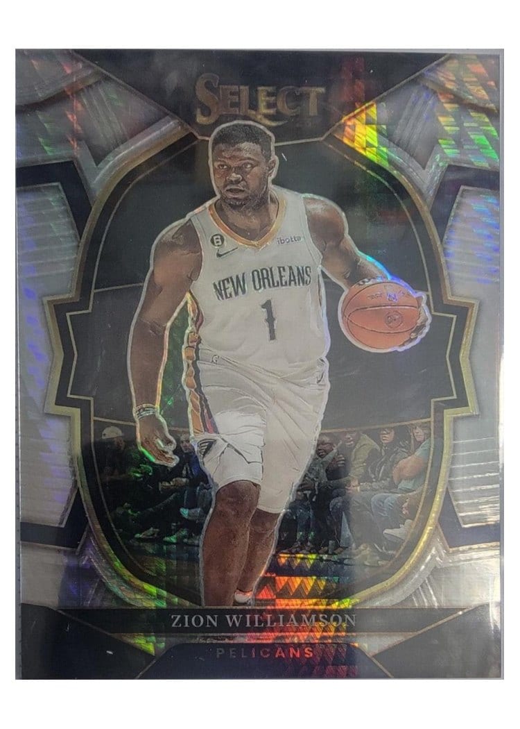 2022-23 Panini Select Base Set Zion Williamson #24 card