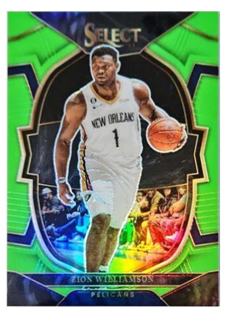 2022-23 Panini Select Base Set Zion Williamson #24 card