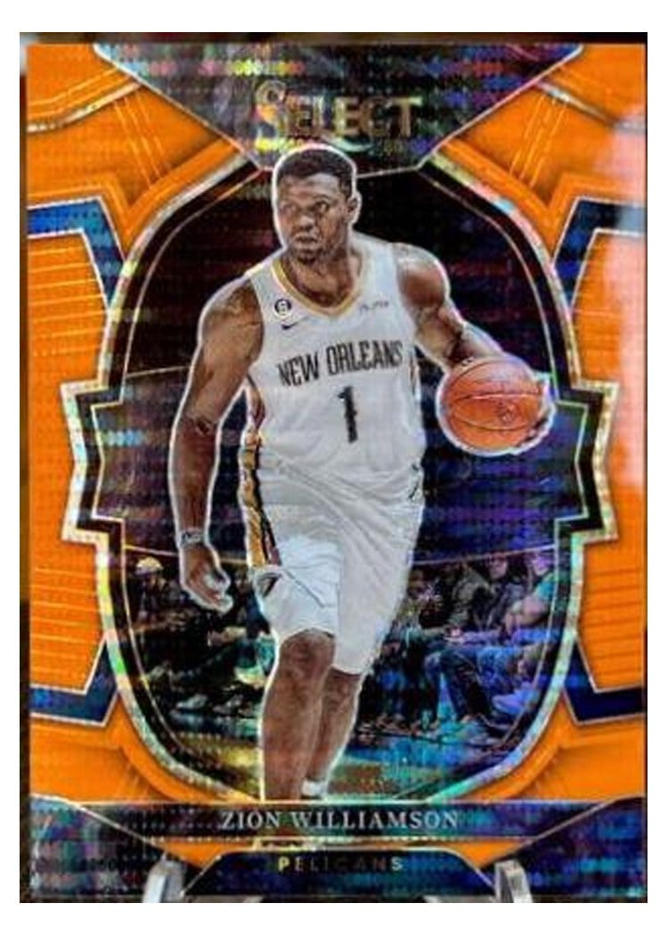 2022-23 Panini Select Base Set Zion Williamson #24 card