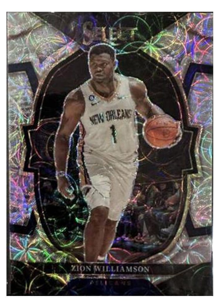 2022-23 Panini Select Base Set Zion Williamson #24 card