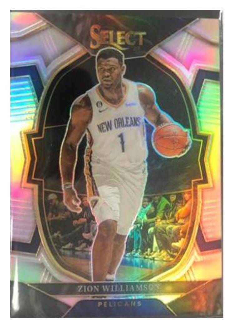 2022-23 Panini Select Base Set Zion Williamson #24 card
