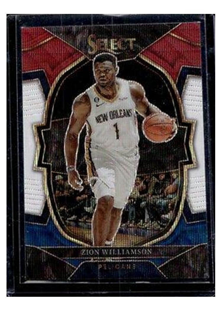2022-23 Panini Select Base Set Zion Williamson #24 card