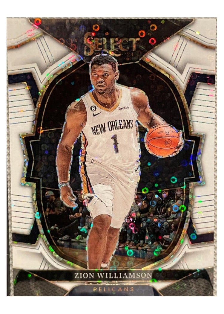 2022-23 Panini Select Base Set Zion Williamson #24 card