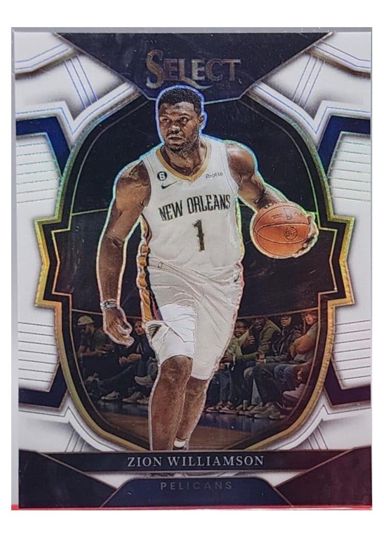2022-23 Panini Select Base Set Zion Williamson #24 card