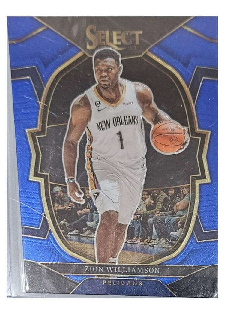 2022-23 Panini Select Base Set Zion Williamson #24 card