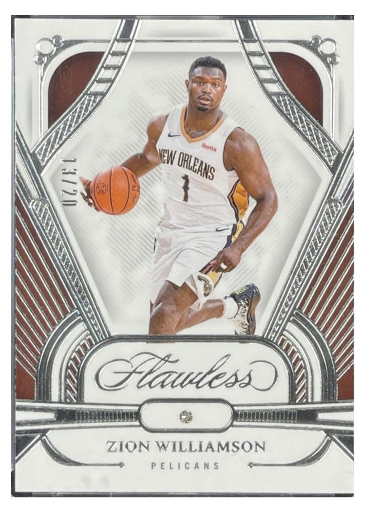 2023-24 Panini Flawless Base Set Zion Williamson #65 card