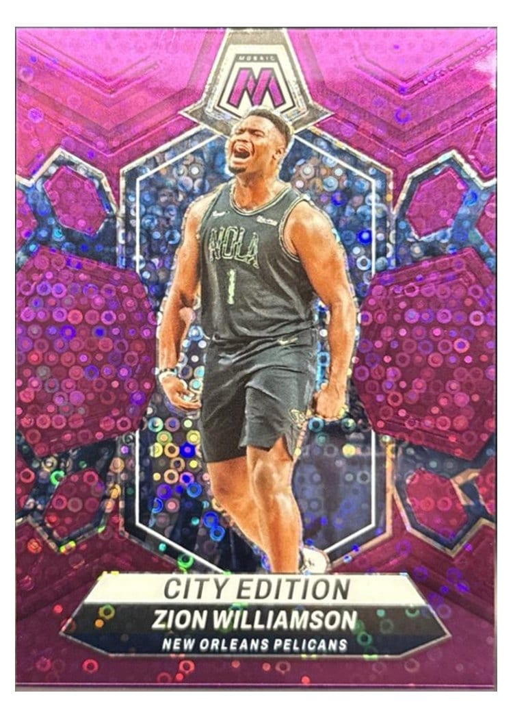 2023-24 Panini Mosaic Base Set Zion Williamson #271 card