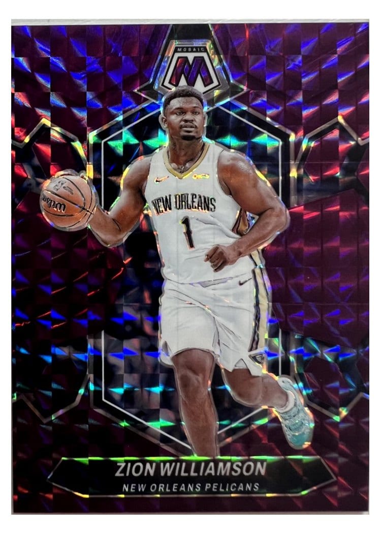 2023-24 Panini Mosaic Base Set Zion Williamson #32 card