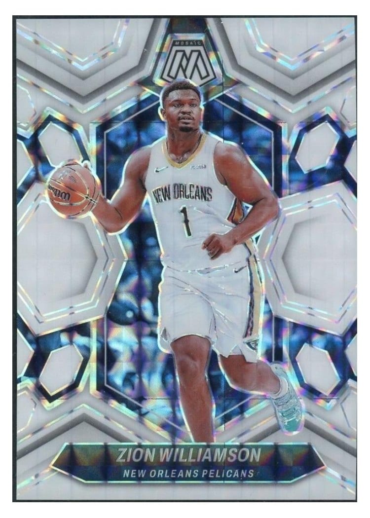 2023-24 Panini Mosaic Base Set Zion Williamson #32 card