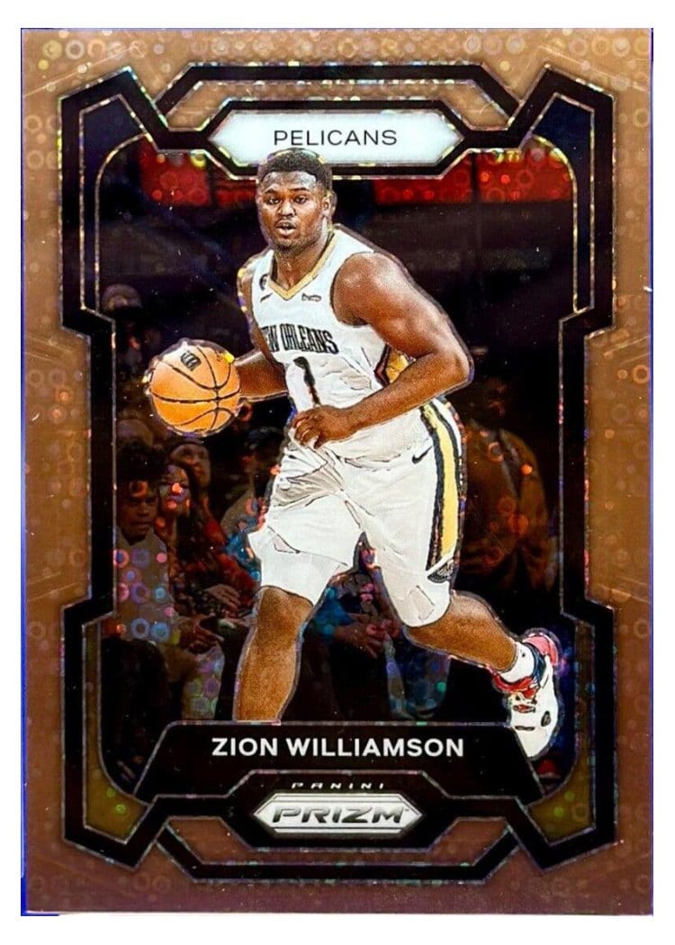 2023-24 Panini Prizm Base Set Zion Williamson #27 card