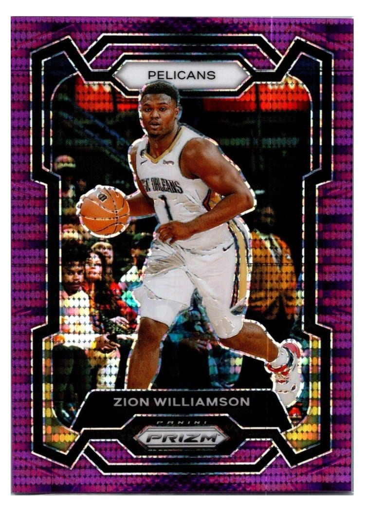 2023-24 Panini Prizm Base Set Zion Williamson #27 card