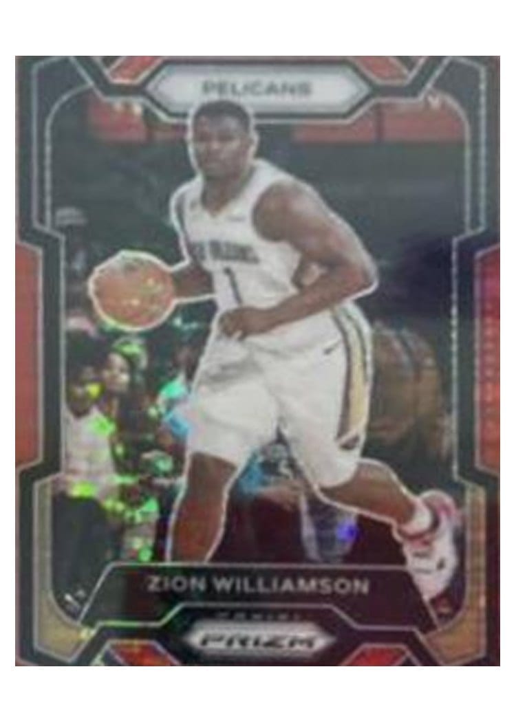 2023-24 Panini Prizm Base Set Zion Williamson #27 card