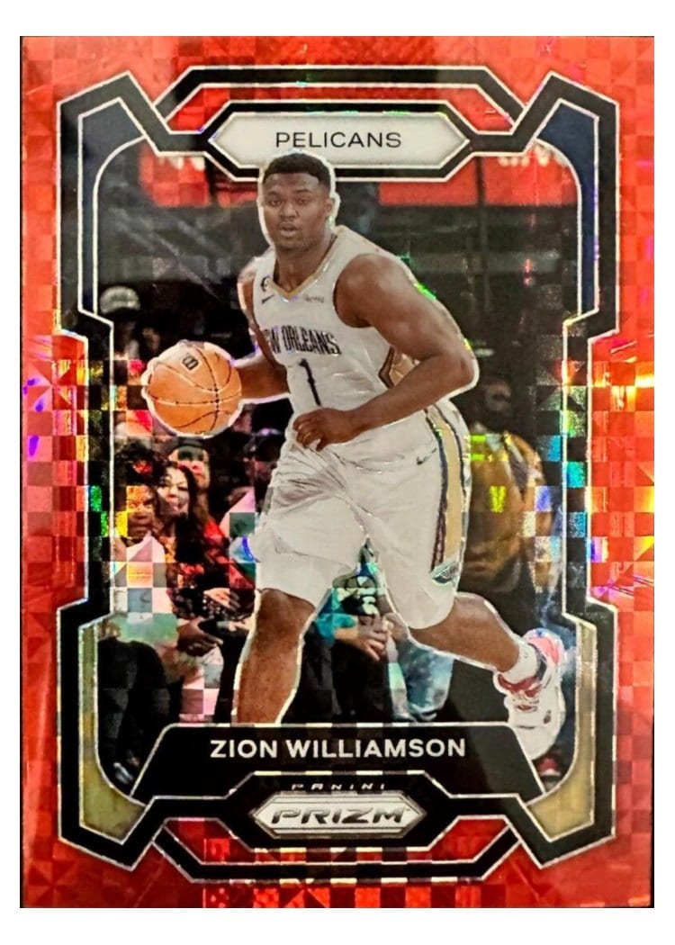 2023-24 Panini Prizm Base Set Zion Williamson #27 card