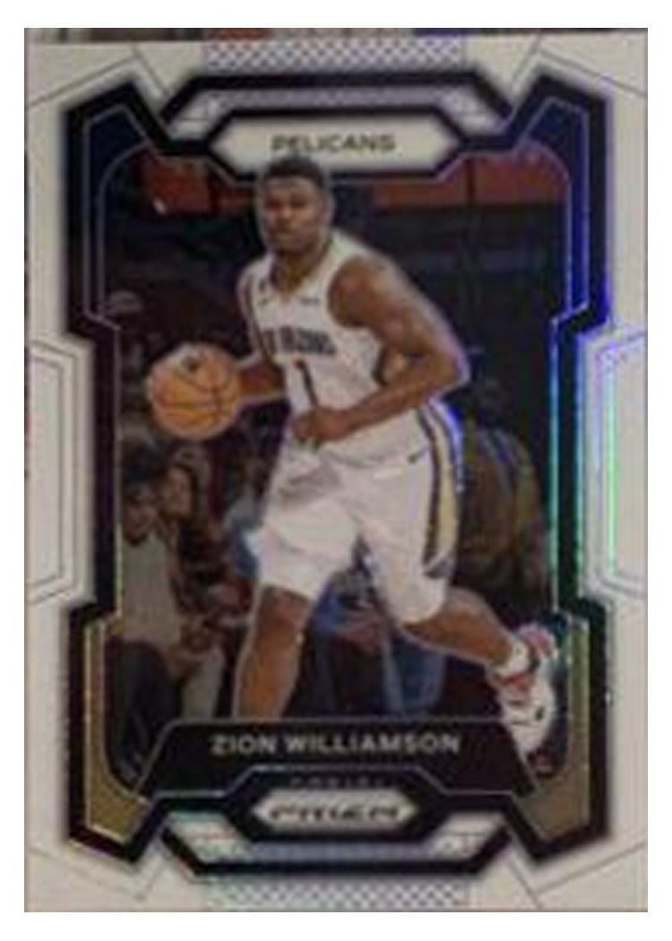2023-24 Panini Prizm Base Set Zion Williamson #27 card