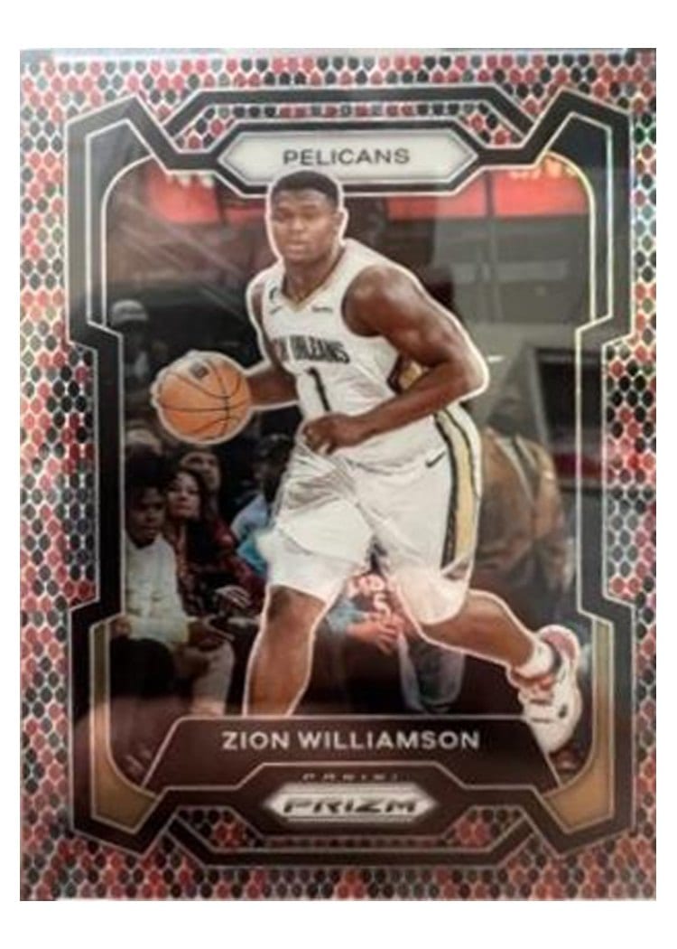 2023-24 Panini Prizm Base Set Zion Williamson #27 card