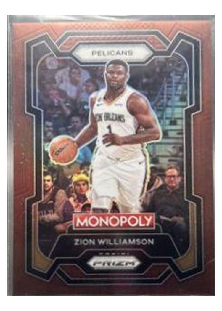 2023-24 Panini Prizm Monopoly Base Set Zion Williamson #55 card