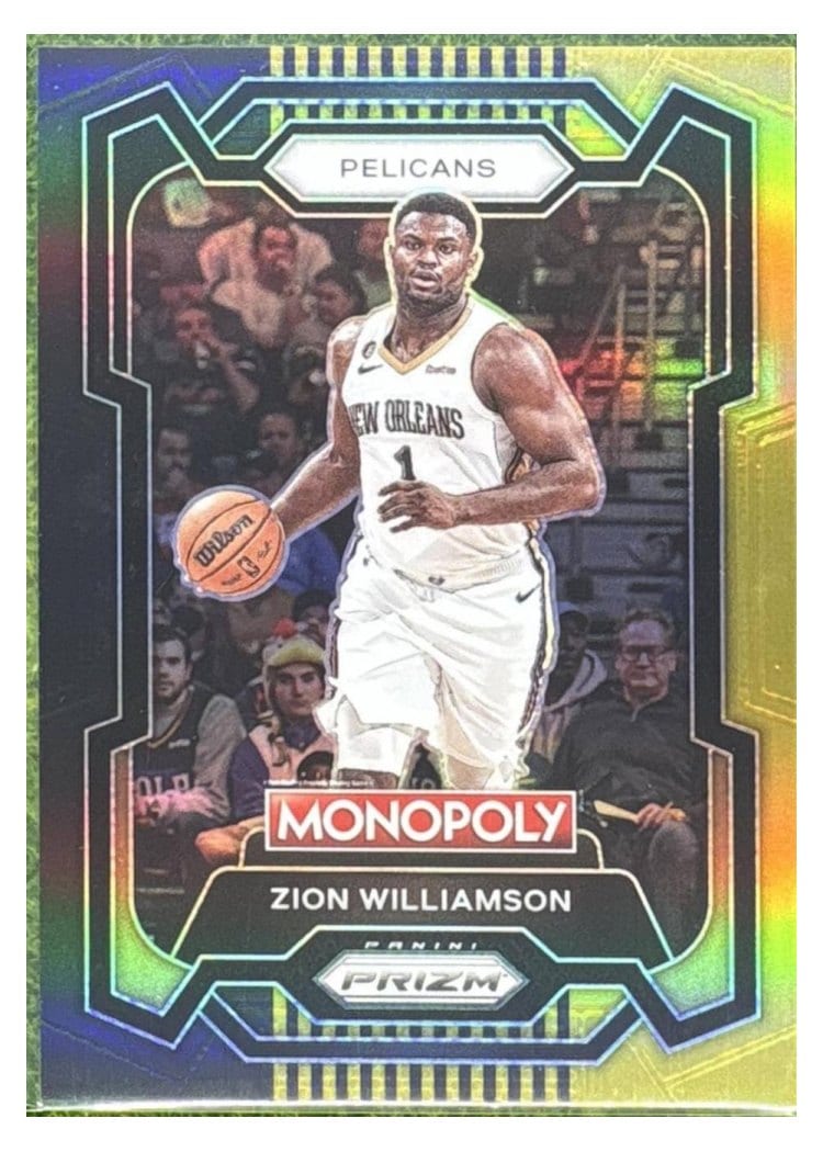 2023-24 Panini Prizm Monopoly Base Set Zion Williamson #55 card