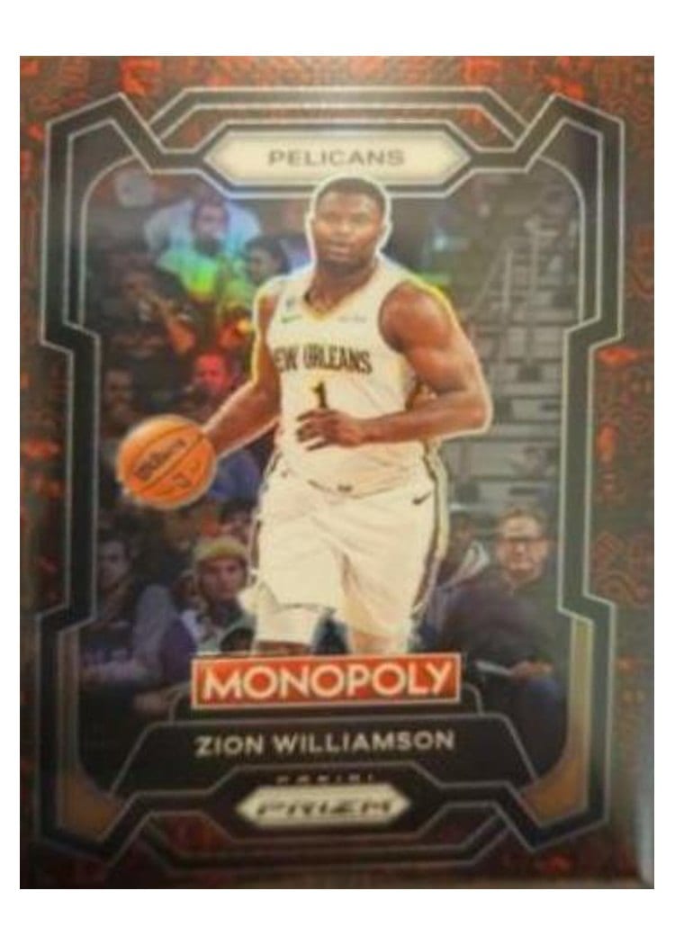 2023-24 Panini Prizm Monopoly Base Set Zion Williamson #55 card