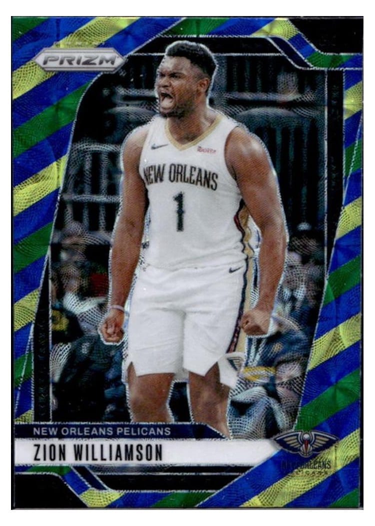 2024-25 Panini Prizm Base Set Zion Williamson #10 card