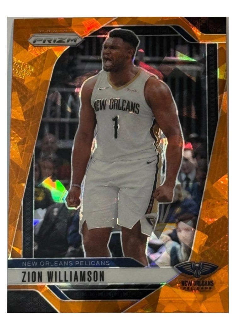 2024-25 Panini Prizm Base Set Zion Williamson #10 card