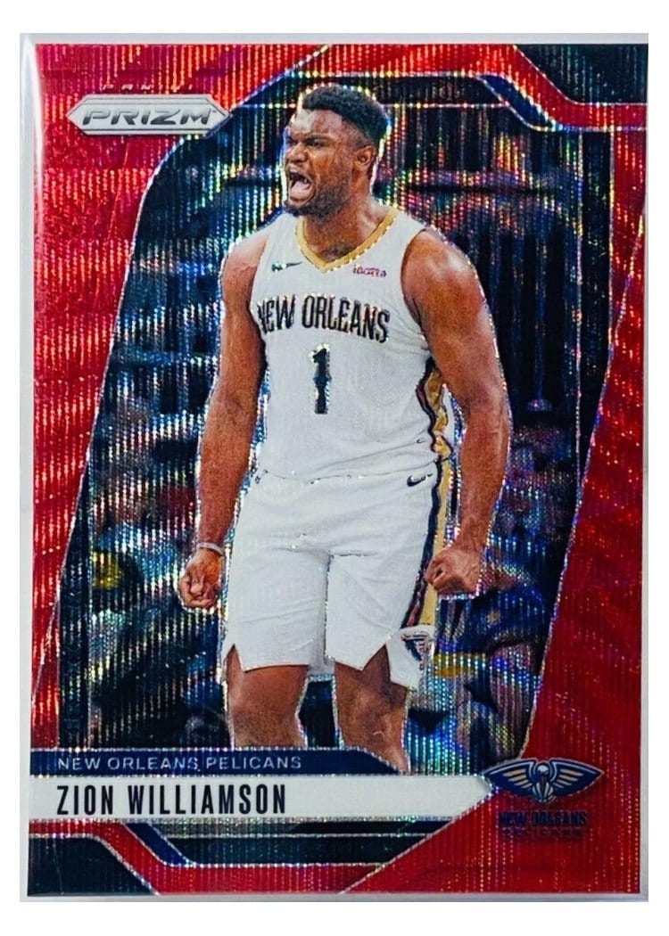 2024-25 Panini Prizm Base Set Zion Williamson #10 card