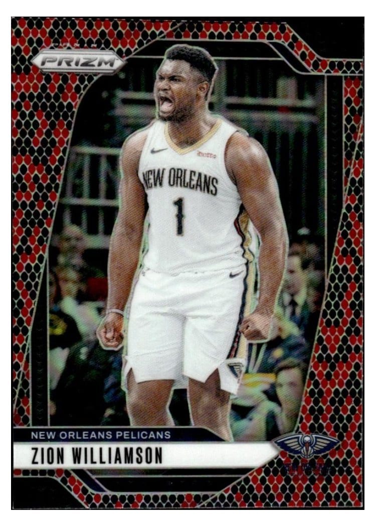 2024-25 Panini Prizm Base Set Zion Williamson #10 card