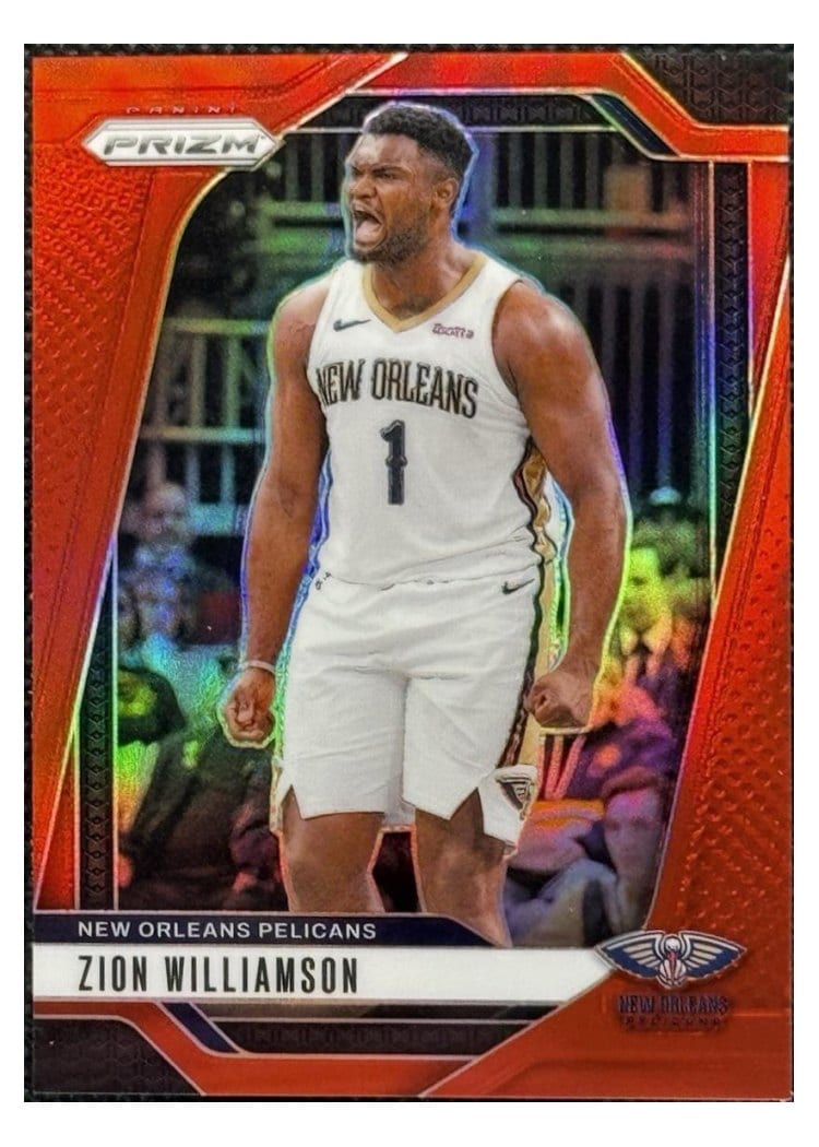 2024-25 Panini Prizm Base Set Zion Williamson #10 card
