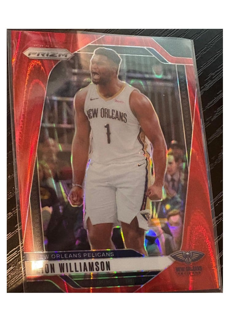 2024-25 Panini Prizm Base Set Zion Williamson #10 card