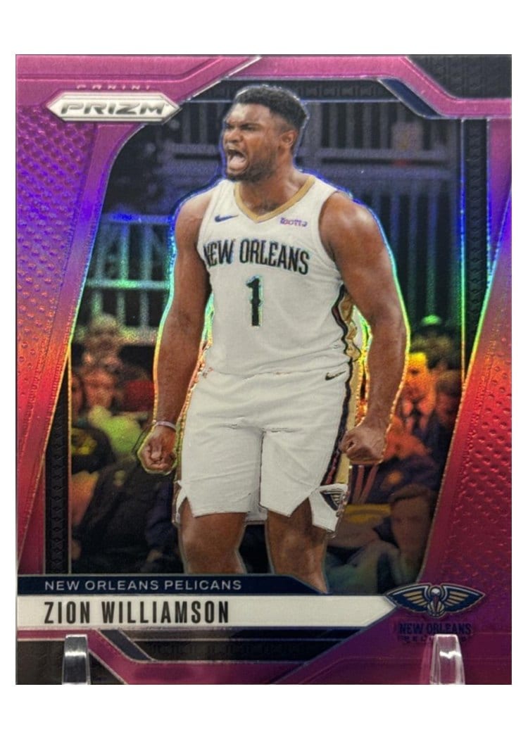 2024-25 Panini Prizm Base Set Zion Williamson #10 card
