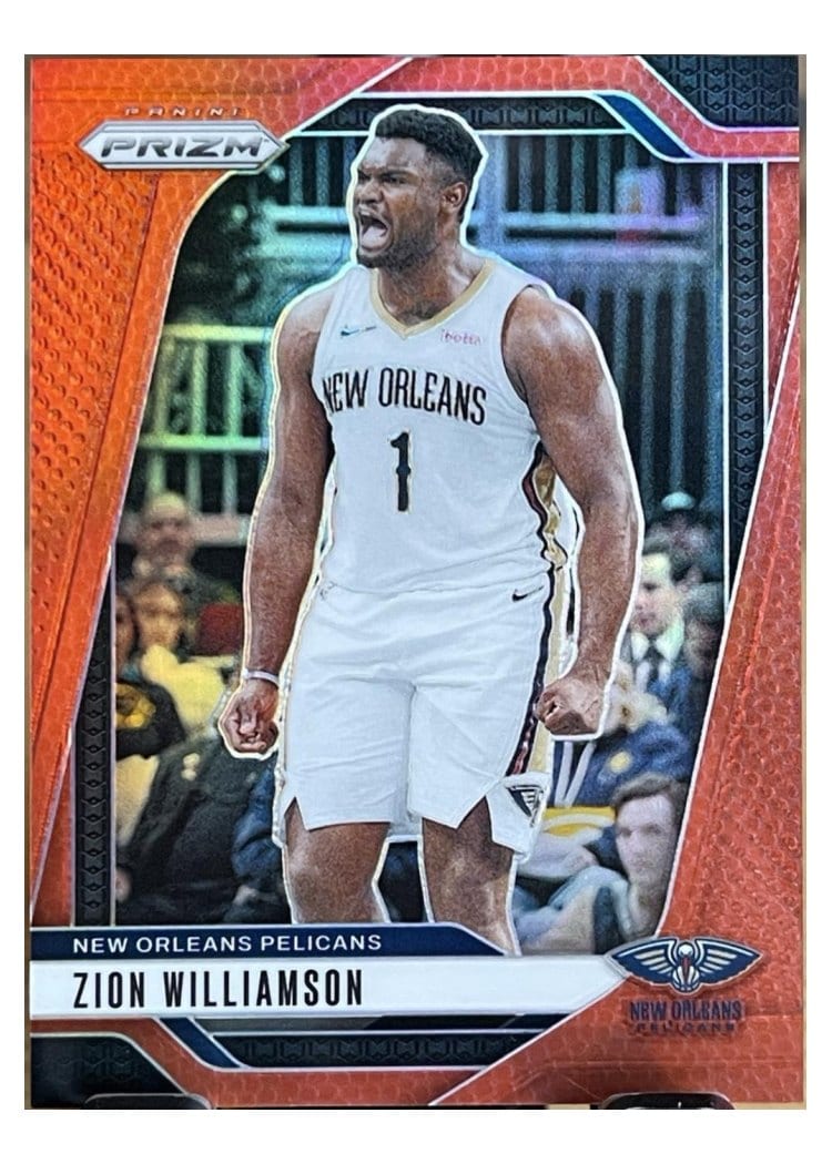 2024-25 Panini Prizm Base Set Zion Williamson #10 card