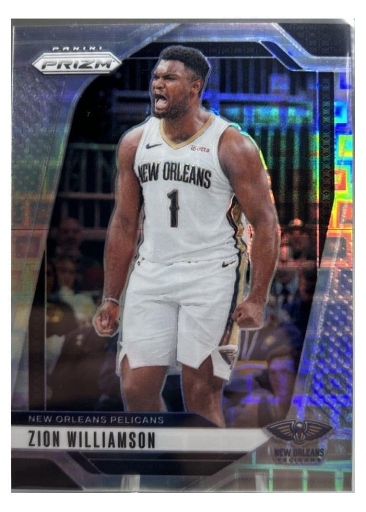2024-25 Panini Prizm Base Set Zion Williamson #10 card