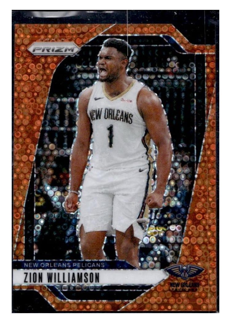 2024-25 Panini Prizm Base Set Zion Williamson #10 card