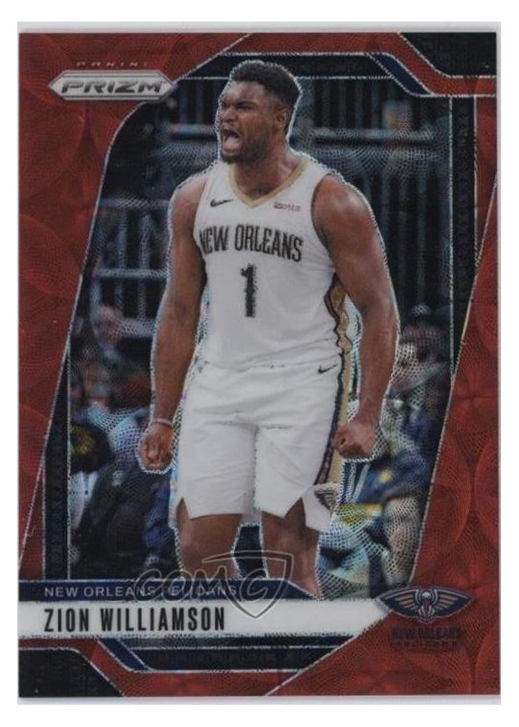 2024-25 Panini Prizm Base Set Zion Williamson #10 card