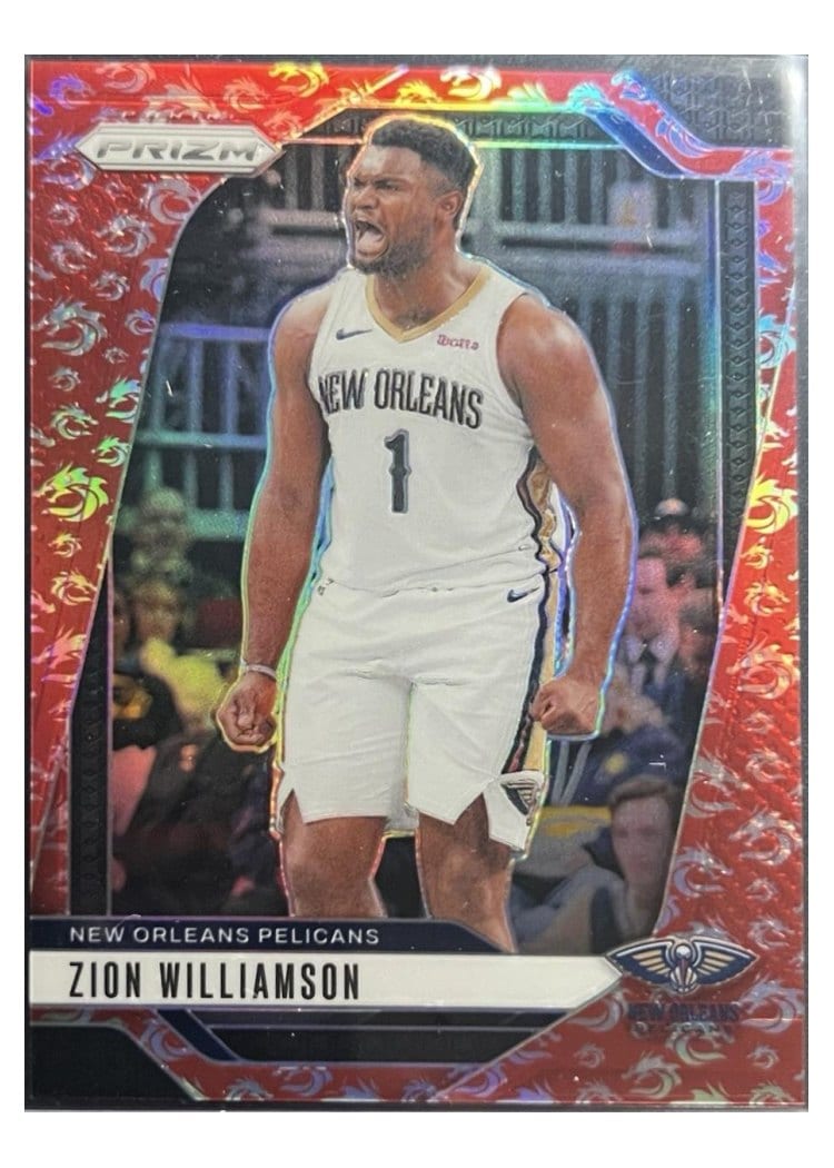 2024-25 Panini Prizm Base Set Zion Williamson #10 card