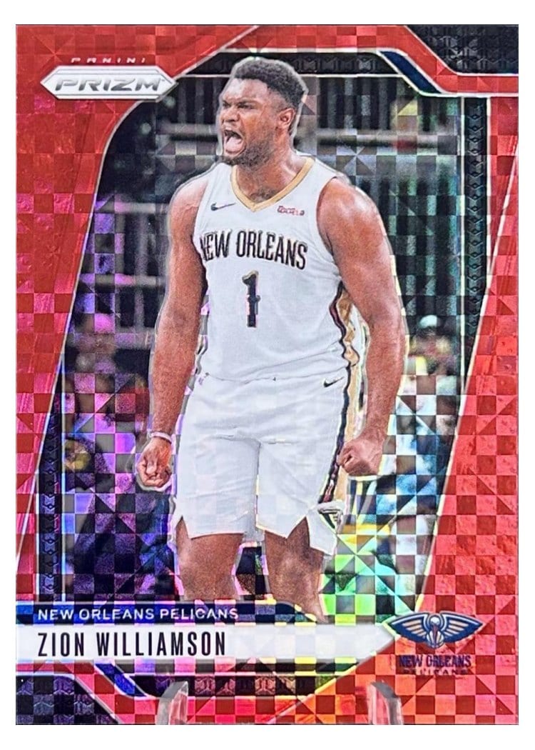 2024-25 Panini Prizm Base Set Zion Williamson #10 card