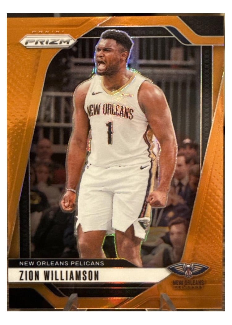 2024-25 Panini Prizm Base Set Zion Williamson #10 card