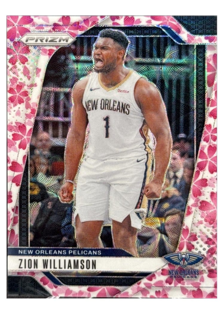 2024-25 Panini Prizm Base Set Zion Williamson #10 card