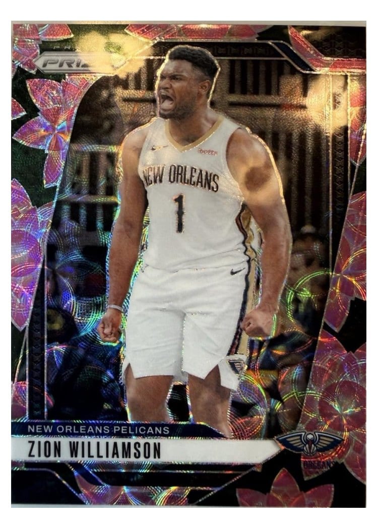 2024-25 Panini Prizm Base Set Zion Williamson #10 card