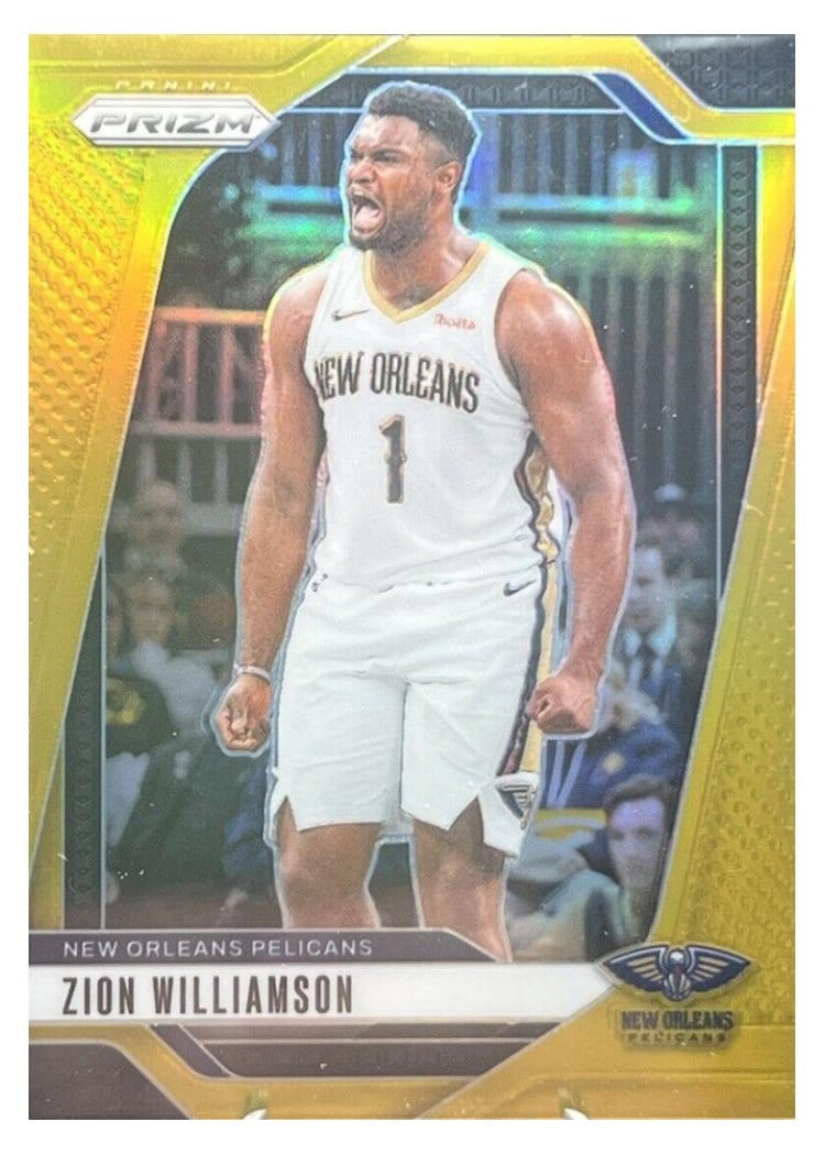 2024-25 Panini Prizm Base Set Zion Williamson #10 card