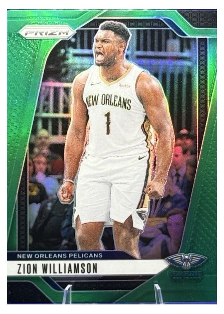 2024-25 Panini Prizm Base Set Zion Williamson #10 card