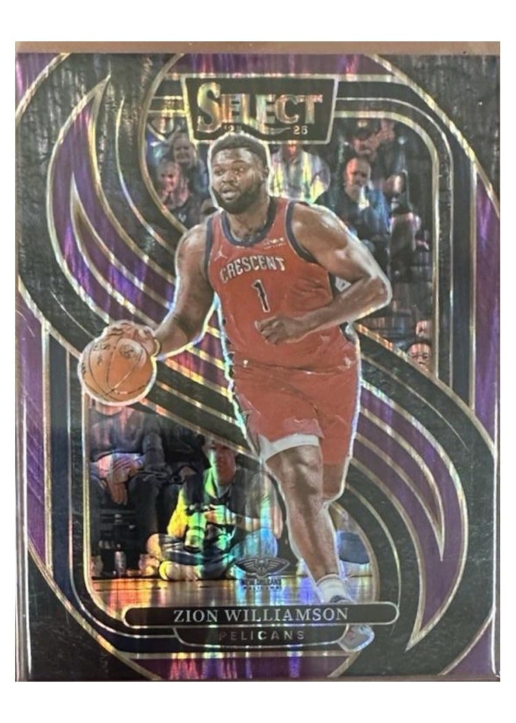 2024-25 Panini Select Base Set Zion Williamson #138 card