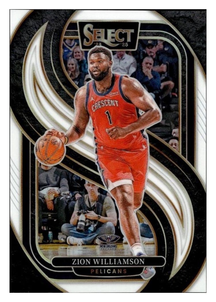 2024-25 Panini Select Base Set Zion Williamson #138 card